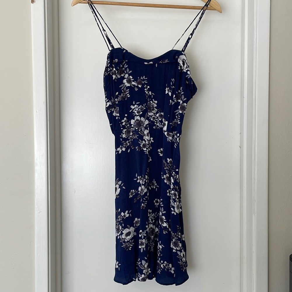 Urban Outfitters- Blue Floral Dress